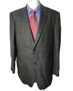 Calvin Klein Abrigo Deportivo Chaqueta Gris Cuadros 2 Botones Hombre’s 44L - Imagen 1 de 9