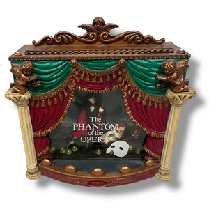 Vintage The Phantom of the Opera 1999 Musical Stage Diorama Music Box 4" Decor - Picture 1 of 11