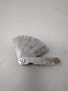 Vintage KASTAR Feeler Gauge - 20 Blade CNC Machinist Or Mechanic Spark Plug Tool - Picture 1 of 9