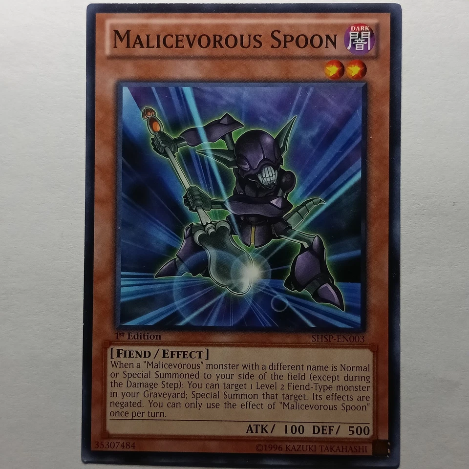 Malicevorous Spoon SHSP-EN003 Shadow Specters 1st Edition - Image 1 of 1