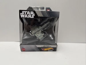 Hot Wheels Star Wars Raumschiffe Select E-Wing New Republic Fighter Vehicle blau - Bild 1 von 7