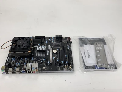  MSI 970A-G43 PLUS ATX Motherboard Socket AM3+ AMD FX CPU  - Image 1 of 4