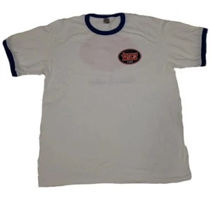 Jersey Mike's Subs Restaurant Company Logo Ringer T-Shirt Unisex Size L Large - Picture 1 of 6
