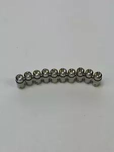 LOT of 10 BNC Female to RCA Male Cable COAX Connector Adapter E6 - Picture 1 of 3