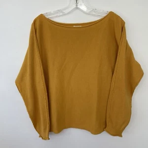 Caslon Womens Top Small Sweater Loose Fitted Mustard Casual Autumn - Picture 1 of 6
