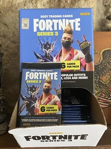 Panini Fortnite Series 3 Sealed 6 Card Pack x1 From Gravity Box - Picture 1 of 1