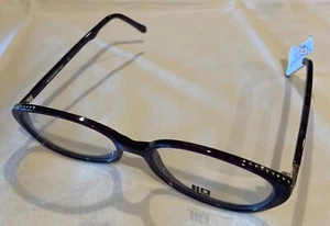 New JENNIFER LOPEZ JLO JL206 Purple Plastic Eyeglasses Frame With Embellishments - Picture 1 of 6