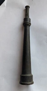 Unusual Long 2 Piece Brass Water HOSE NOZZLE 8" - Picture 1 of 6