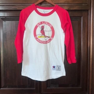 Camiseta Campeón Cardenales de San Luis Blanca y Roja, Talla Pequeña - Imagen 1 de 8