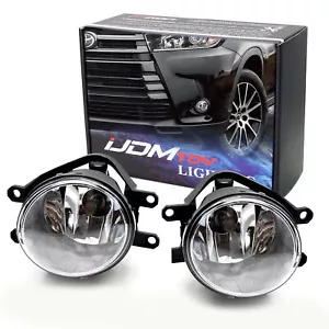 Lámparas antiniebla halógenas de lente transparente OE-Spec para Toyota Camry Highlander Tacoma Tundra... - Imagen 1 de 9