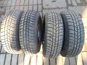 Winterräder Stahl 175|70|R13 82 T # 4 Räder (a) Stück Satz Schrauben Einzeln *** - Bild 1 von 10