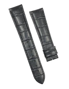 Genuine Longines 20mm x 16mm Black Alligator Leather Band Strap - Picture 1 of 5