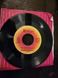 Barbara Mandrell, That's What Friends Are For/Beginning Of The End 45 VG+ 1976 - Picture 1 of 2