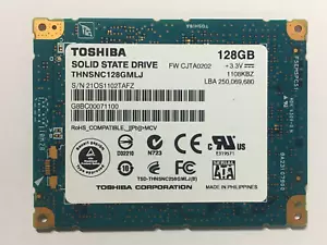 THNSNC128GMLJ 128GB SSD REPLACE HS12UHE FOR APPLE MACBOOK AIR 2008 Later A1304 - Picture 1 of 7