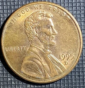 1995 double die lincoln cent In God We Trust You Must See Photos - Picture 1 of 6