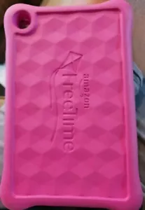 Amazon Free Time Tablet Protector Gently Used Pink - Picture 1 of 2