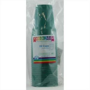 Green Plastic Cups 285ml 20pk - Picture 1 of 1