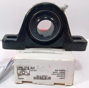 1 NEW BROWNING VPS-216 AH 2 BOLT BASE PILLOW BLOCK BEARING NIB ***MAKE OFFER*** - Picture 1 of 2
