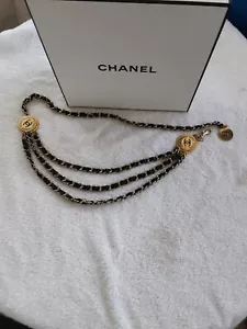 Chanel 31 Rue Cambon Paris Iconic Vintage Chain Belt 1954 Series - Picture 1 of 5