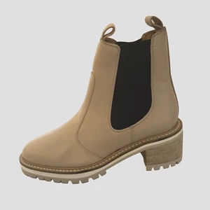 Aquatalia Chelsea SAM Cappacuino  Ankle Boots 6 $525 - Picture 1 of 6