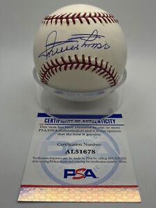 Minnie Minoso Indians White Sox Signed Autograph OMLB Baseball PSA DNA *78