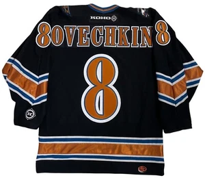 ALEXANDER OVECHKIN WASHINGTON CAPITALS KOHO ROOKIE SCHWARZ TRIKOT GRÖSSE MEDIUM - Bild 1 von 6