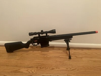 Rifle de francotirador Elite Force Amoeba AS-01 Striker Gen2 alimentado por resorte 6 mm BB Foto 1 de 4