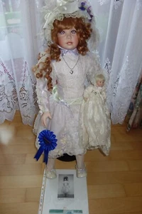 Künstlerpuppe Puppe Porzellan Rachel Thelma Resch Master Piece Gallery limit 503 - Bild 1 von 7