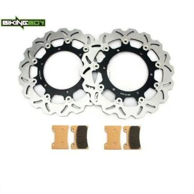 For Yamaha Front Brake Rotors Discs Pads VMX 12 V-Max VMax 1200 VMX1200 (93-07) - Image 1 of 4