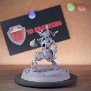 Untoter Pirat Artillerist Miniatur Skelett Dungeons and Dragons Mini DnD 5e - Bild 1 von 8