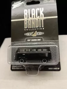 Johnny Lightning Black Bandit VW Samba Bus 1 of 2000 - Picture 1 of 3