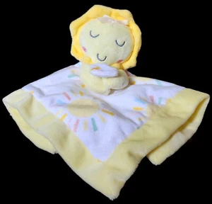 Lullaby Lane Sunshine Lovey Security Baby Blanket Plush Sun Yellow Bow 2023 - Picture 1 of 4