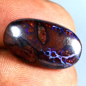 11.62 ct Fancy (21 x 12 mm) (Un-Heated) Australia Boulder Matrix Opal Gemstone - Picture 1 of 1
