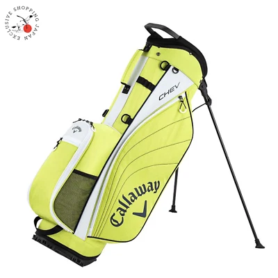 Callaway Golf Chev Carry Stand Bag 25JM 9 x 47in Lightweight 2025 Model Lime - Image 1 of 4