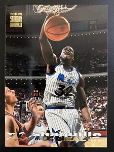 Shaquille O'Neal 1993-94 Topps Stadium Club Basketball Orlando Magic #100 - Picture 1 of 2