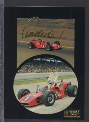 Mario Andretti in Car  1992 Hi-Tech Mario Andretti #29  - Image 1 of 2