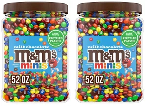 2er Pack - M&M’S Milchschokolade Süßigkeiten, Minis, 52 Unzen - KOSTENLOSER Versand - Bild 1 von 2