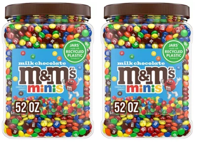 2 pack - M&M’S Milk Chocolate Candy, Minis, 52 oz. - FREE shipping - Image 1 of 2