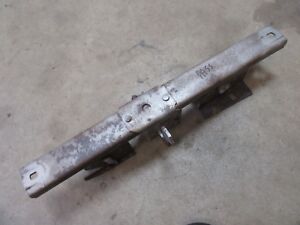 1958 Buick Special interior front bench seat floor track guide mount PASSENGER