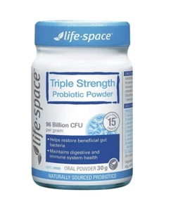 * Life Space Triple Strength Probiotic Powder 30g 96 Billion - Picture 1 of 1