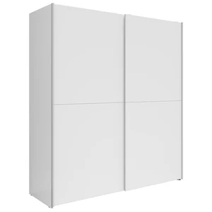 Schwebetürenschrank - weiß - 2 Türen - 170 cm Kleiderschrank Schrank - Bild 1 von 10