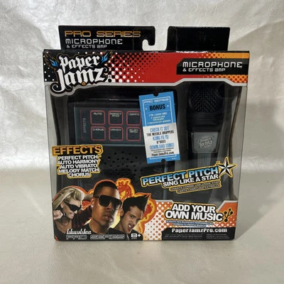 Paper Jamz Microphone And Effects Amp Pro Series Sing Like A Pro NEW - Image 1 of 2