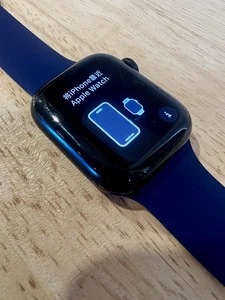 Entsperrte Apple Watch Series 7 41MM Schwarz Funktioniert! Rissiger Rücken - Bild 1 von 10