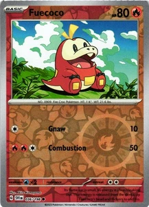 Fuecoco Reverse Holo 036/198 SV01: Scarlet & Violet Base Set NM - Picture 1 of 2