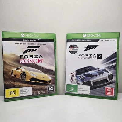 Forza Motorsport 7 & Forza Horizon 2: Xbox One Game - Motor Car Racing - PAL - Image 1 of 4