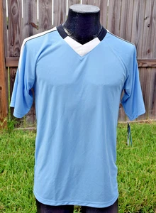 Champro V-Neck Performance Athletic Shirt, Boy's Size Youth XL, Light Blue, NWT - Picture 1 of 6