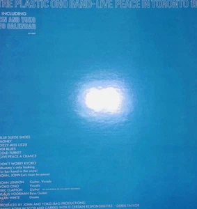 PLASTIC ONO BAND Live peace in Toronto Original with calendar Lp STILL SEALED - Imagen 1 de 1