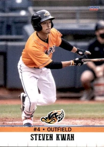 2021 Akron RubberDucks Choice 24 Steven Kwan Fremont California CA Baseball Card - Picture 1 of 2