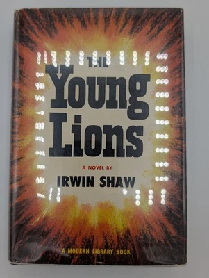 The Young Lions by Irwin Shaw Modern Library Edition HC - DJ - Image 1 of 4