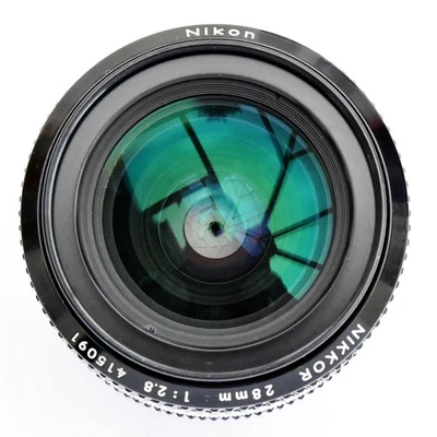 Nikon Nikkor 28mm f2.8 AI Super Sharp Manual Focus Lens Near Mint Tested Images - Image 1 of 4